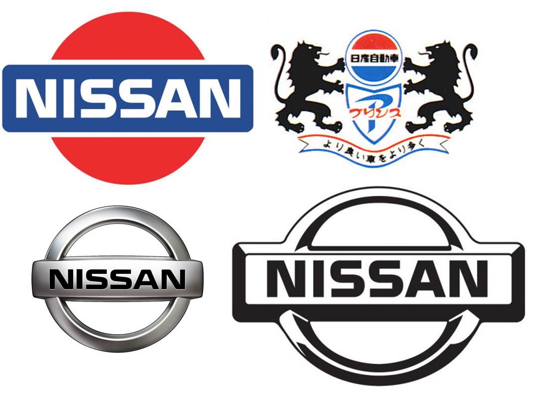 Old nissan logo