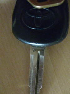 Toyota dot key