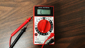 Reading a vats key with a multimeter