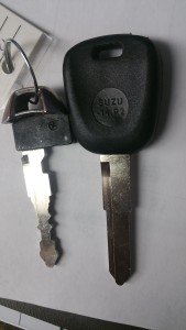 Cloned Suzuki Kizashi key