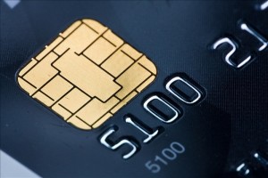 EMV chip credit card